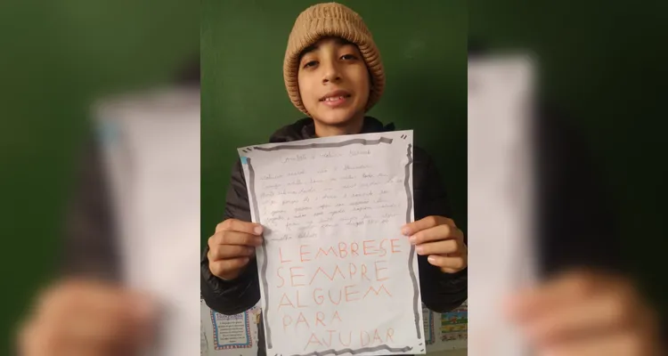 Confira como foi o amplo trabalho dos educandos sobre a importante temática.