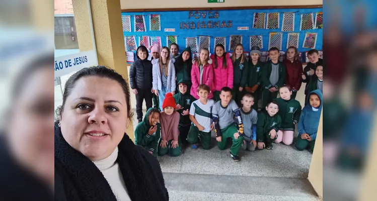 Trabalho movimentou estudantes em diversificadas ações.