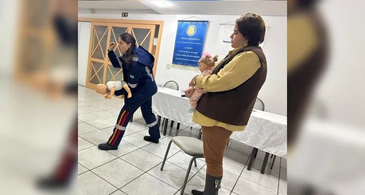 Projeto Magnólias promove workshop de desobstrução de engasgamento