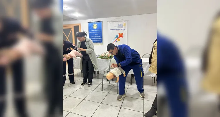 Projeto Magnólias promove workshop de desobstrução de engasgamento