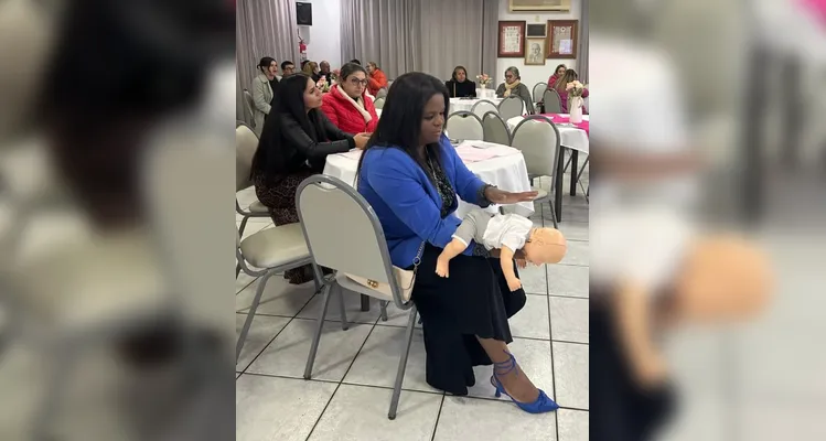 Projeto Magnólias promove workshop de desobstrução de engasgamento