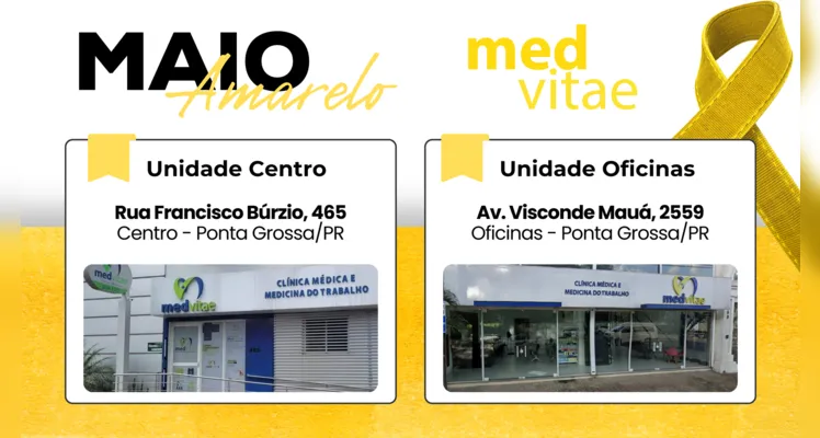 Medvitae realiza treinamentos corporativos no 'Maio Amarelo' em PG