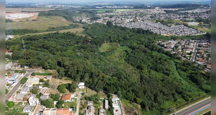 Imagens aéreas captadas pelo AeroRede mostram o local onde se instalará o ICT Unilivre -