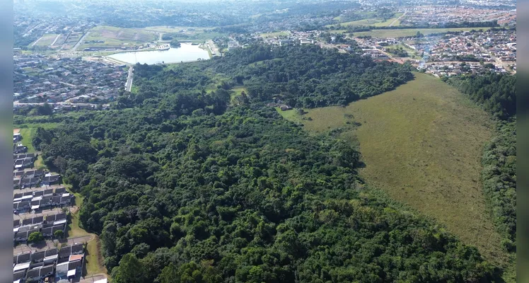 Imagens aéreas captadas pelo AeroRede mostram o local onde se instalará o ICT Unilivre -