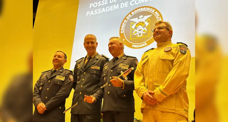 Coronel Carlos Alberto é empossado comandante do 5º CRBM em PG