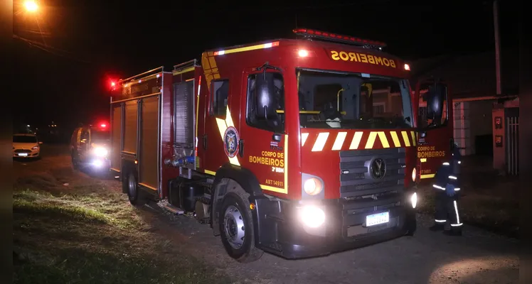 Máquina de lavar roupa ocasiona princípio de incêndio em PG