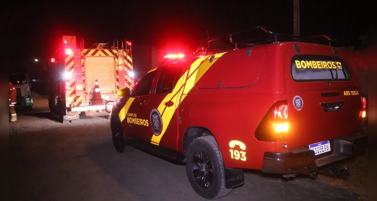 Máquina de lavar roupa ocasiona princípio de incêndio em PG