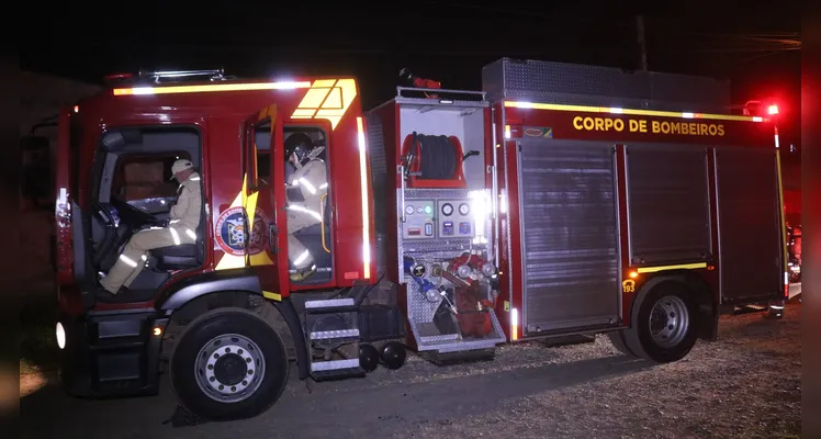Máquina de lavar roupa ocasiona princípio de incêndio em PG