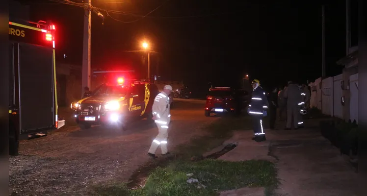 Máquina de lavar roupa ocasiona princípio de incêndio em PG
