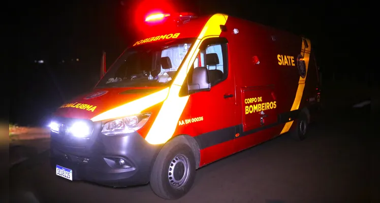 Bombeiros encaminhou o casal à UPA Uvaranas.