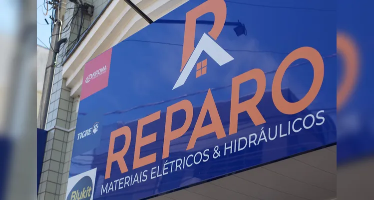 Reparo oferece as melhores soluções em materiais elétricos e hidráulicos em PG