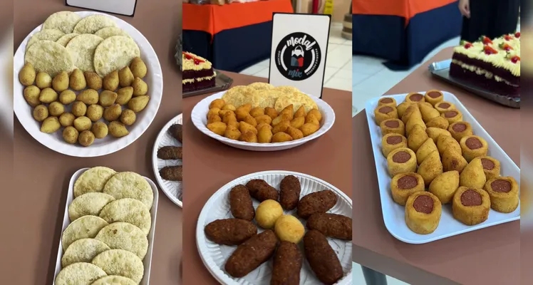 Salgados podem ser fritos ou assados
