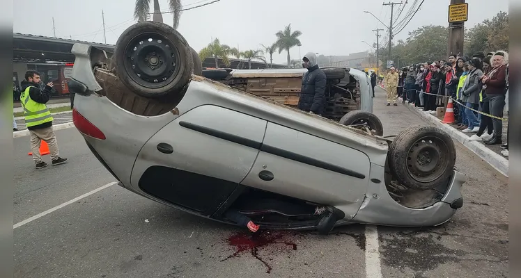 Simulado no Centro de PG chama a atenção para alto índice de acidentes