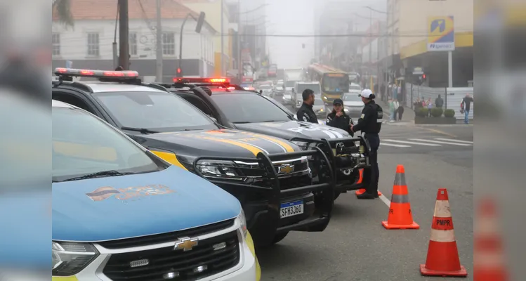 Simulado no Centro de PG chama a atenção para alto índice de acidentes