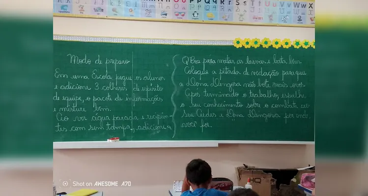 A turma se engajou com a temática e os educandos se tornaram agentes de enfrentamento à doença.