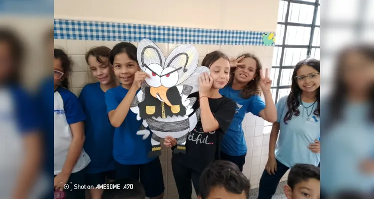A turma se engajou com a temática e os educandos se tornaram agentes de enfrentamento à doença.