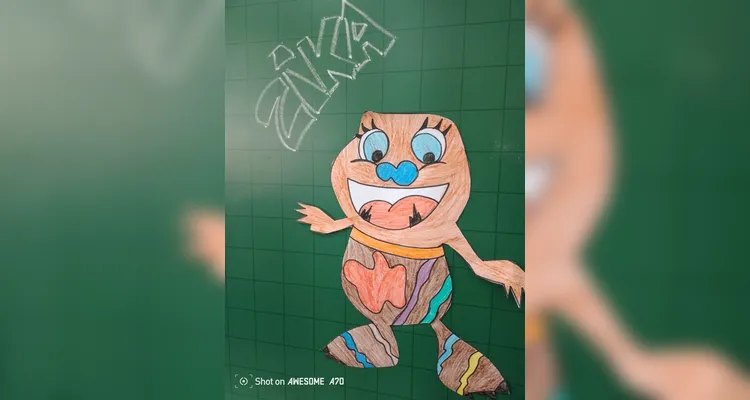 A turma se engajou com a temática e os educandos se tornaram agentes de enfrentamento à doença.