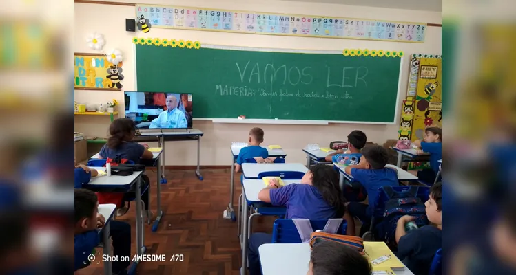A turma se engajou com a temática e os educandos se tornaram agentes de enfrentamento à doença.