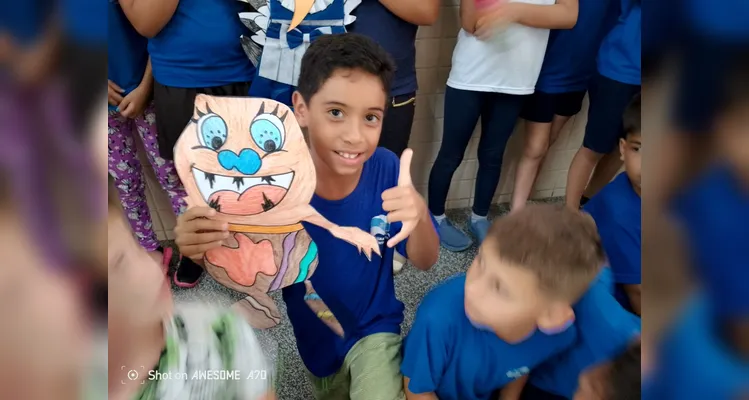 A turma se engajou com a temática e os educandos se tornaram agentes de enfrentamento à doença.