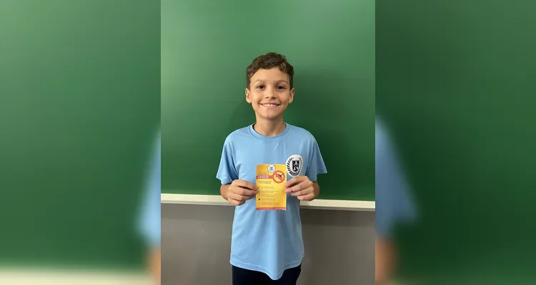 Panfletos informativos também foram produzidos.