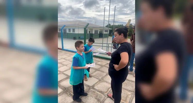Com a execução da proposta, os alunos exerceram seu papel como agentes de transformação e ajudaram no combate à doença.