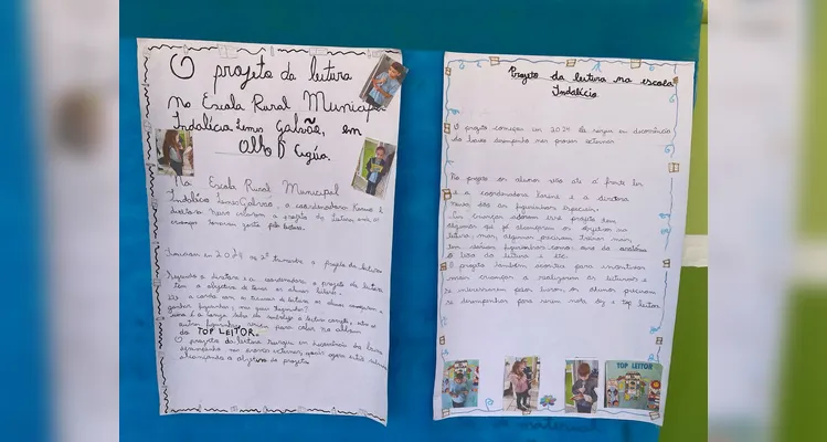 Os educandos criaram as perguntas para as entrevistas e na sequência escreveram os textos seguindo os padrões do gênero.