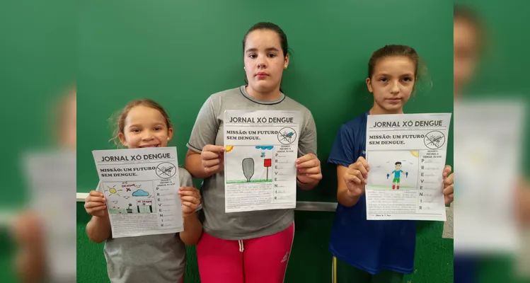 Os alunos também responderam quizes, realizaram entrevistas e elaboraram seu próprio jornal, além de inúmeras outras atividades.