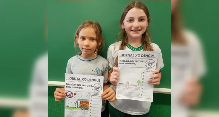 Os alunos também responderam quizes, realizaram entrevistas e elaboraram seu próprio jornal, além de inúmeras outras atividades.