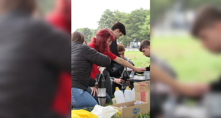 As ações têm empolgados os alunos, em atividades que ocorrem no Campus da UEPG.