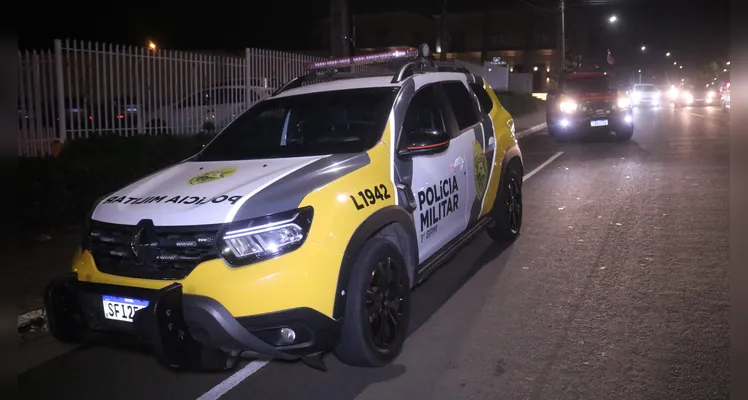 Colisão aconteceu na avenida Visconde de Mauá, na noite dessa quarta-feira.