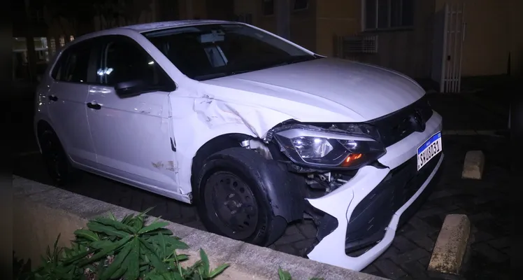 Colisão aconteceu na avenida Visconde de Mauá, na noite dessa quarta-feira.