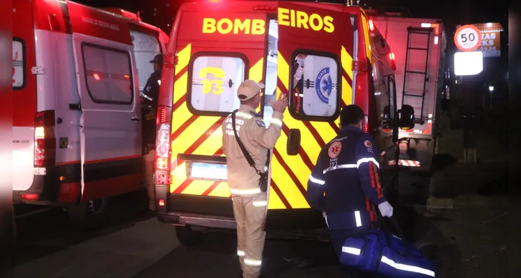 Colisão aconteceu na avenida Visconde de Mauá, na noite dessa quarta-feira.