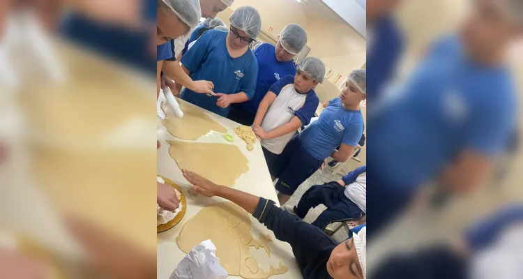 Outro destaque foi uma aula culinária, que empolgou os estudantes.