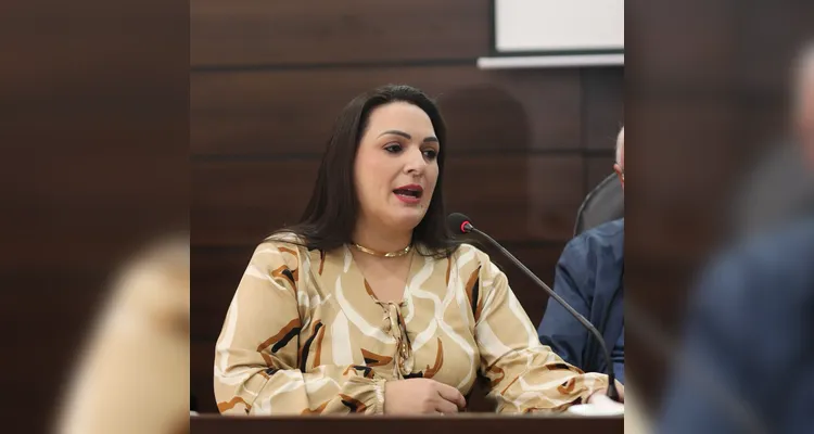 Elisangela Pedroso também compôs a mesa.