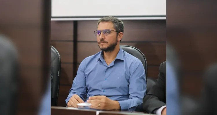 Douglas Modesto discursou no evento.