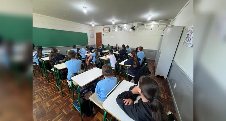 O conteúdo do projeto foi o ponto de partida das ações da classe.