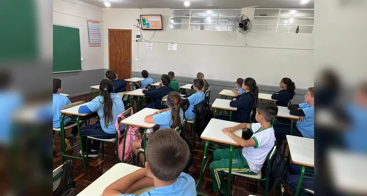 O conteúdo do projeto foi o ponto de partida das ações da classe.