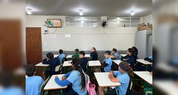 O conteúdo do projeto foi o ponto de partida das ações da classe.