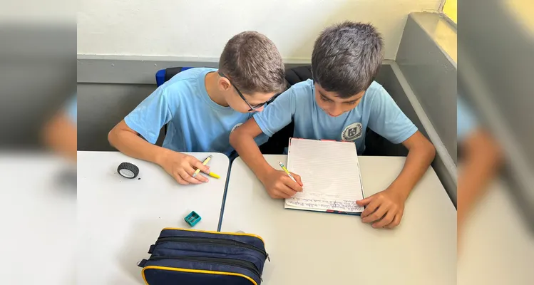 Os alunos se engajaram na realização das propostas educacionais contidas na aula.