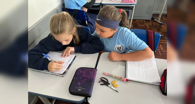 Os alunos se engajaram na realização das propostas educacionais contidas na aula.