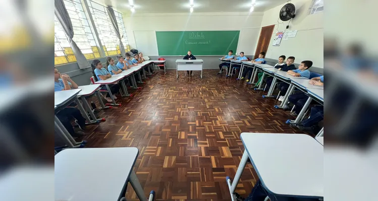 Os alunos se engajaram na realização das propostas educacionais contidas na aula.