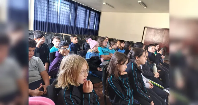 O conteúdo do projeto foi a base inicial dos estudos realizados pela turma.