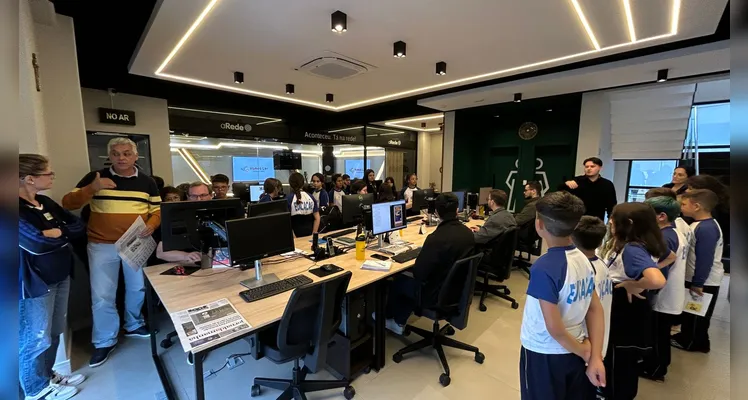 Confira como foi a visita da turma.