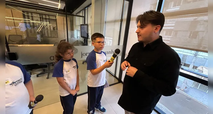 Confira como foi a visita da turma.
