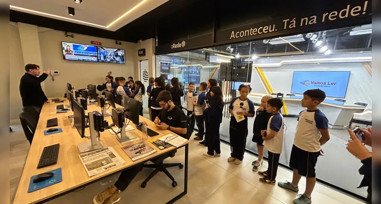 Confira como foi a visita da turma.