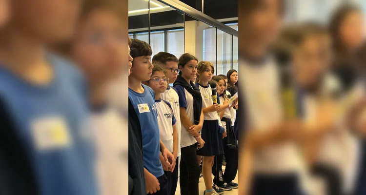 Confira como foi a visita da turma.