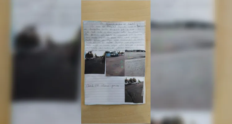 O tema principal da proposta foi a mobilidade urbana, que foi trabalhado previamente pelos alunos em sala.