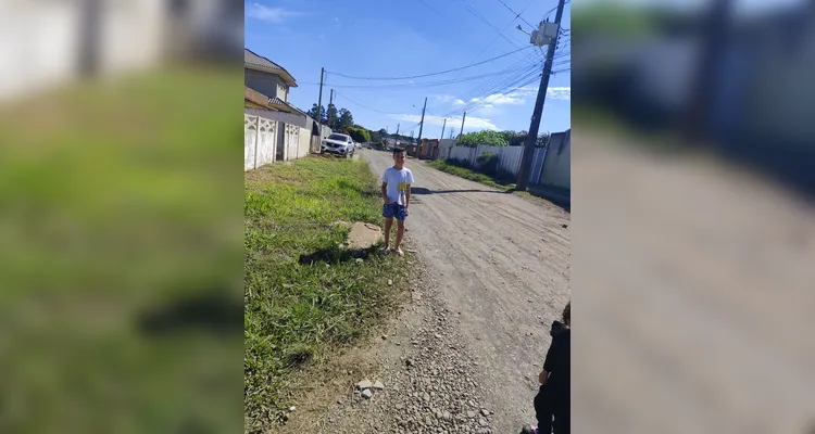 A ação escolhida pelos alunos foi a realização de fotos sobre a mobilidade urbana na região de suas casas.