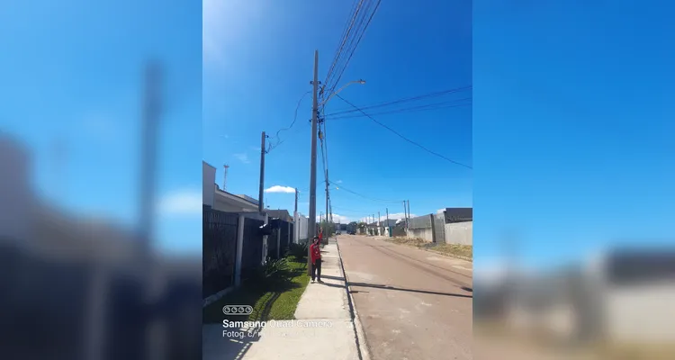A ação escolhida pelos alunos foi a realização de fotos sobre a mobilidade urbana na região de suas casas.