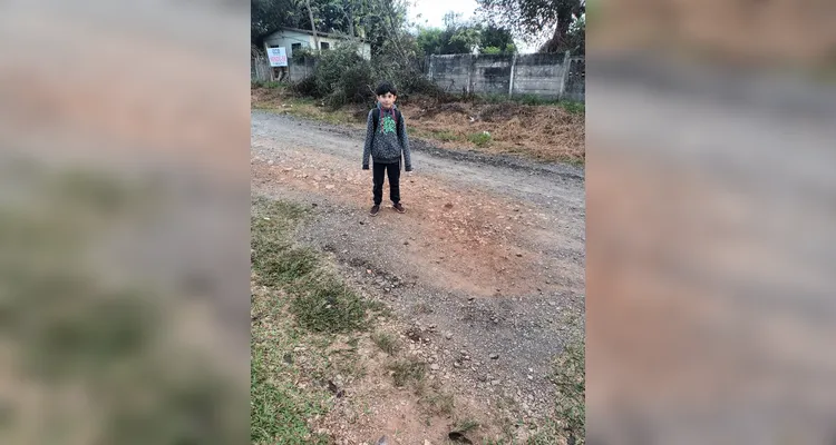 A ação escolhida pelos alunos foi a realização de fotos sobre a mobilidade urbana na região de suas casas.